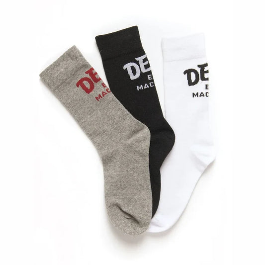 DEUS EX MACHINA - CURVY SOCK 3PK MULTI