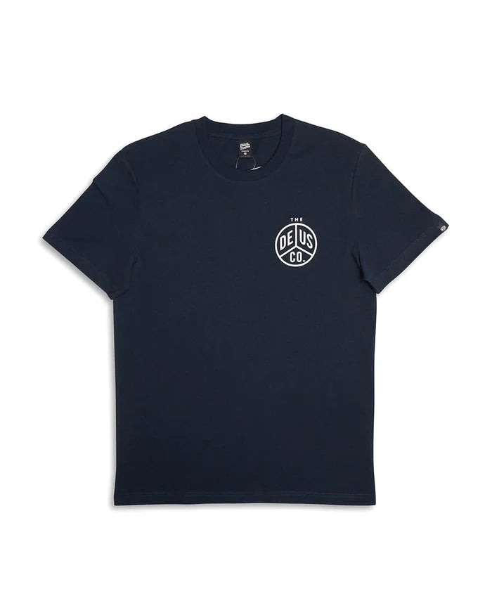 DEUS EX MACHINA - PEACES TEE NAVY