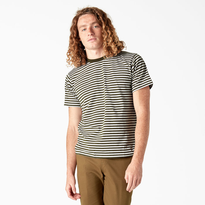 DICKIES - MENS SKATEBOARDING STRIPE TEE