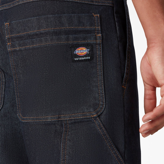 DICKIES - SKATEBOARDING UTILITY PANT RINSED INDIGO BLUE