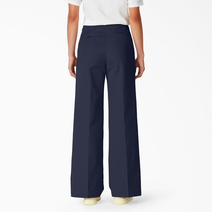 DICKIES - WOMEN'S WOMEN'S WIDE LEG PANT INK NAVY