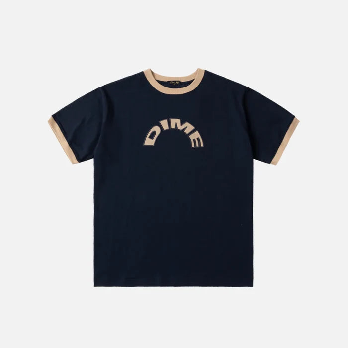 DIME - ARCH RINGER T-SHIRT - NAVY