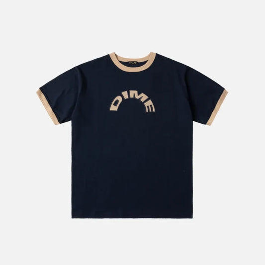 DIME - ARCH RINGER T-SHIRT - NAVY