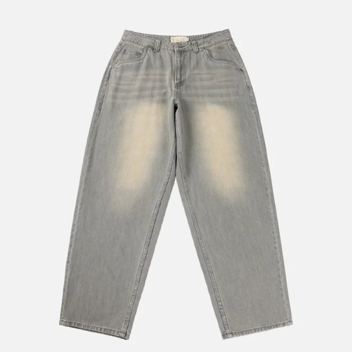 DIME - BAGGY DENIM PANTS SANDBLASTED DESERT
