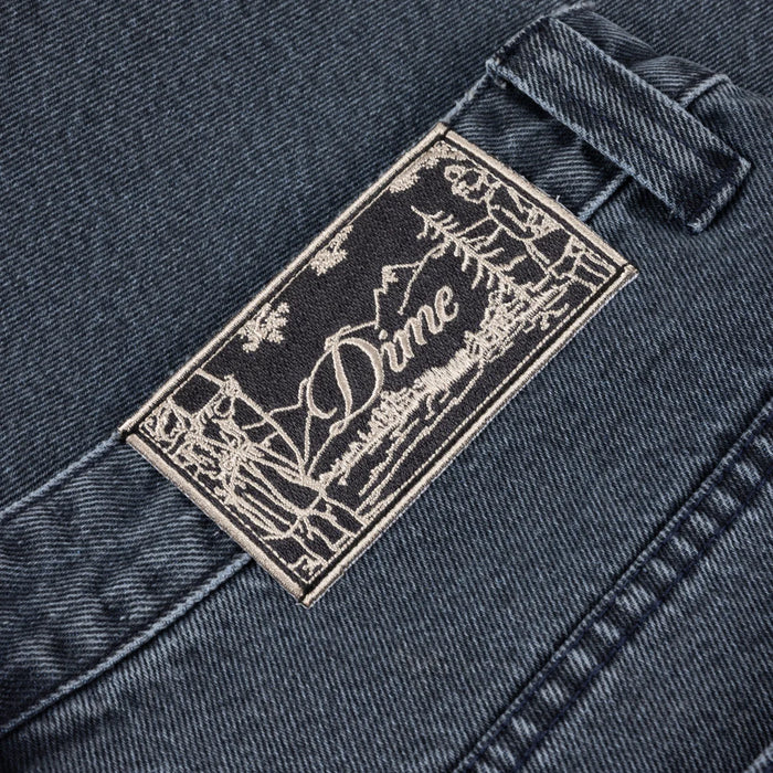 DIME - CLASSIC DENIM SHORTS OVERDRYED BLUE
