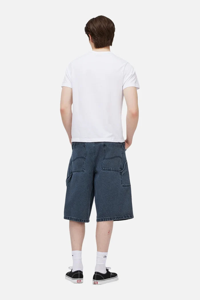 DIME - CLASSIC DENIM SHORTS OVERDRYED BLUE