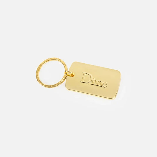 DIME - CLASSIC KEYCHAIN - GOLD