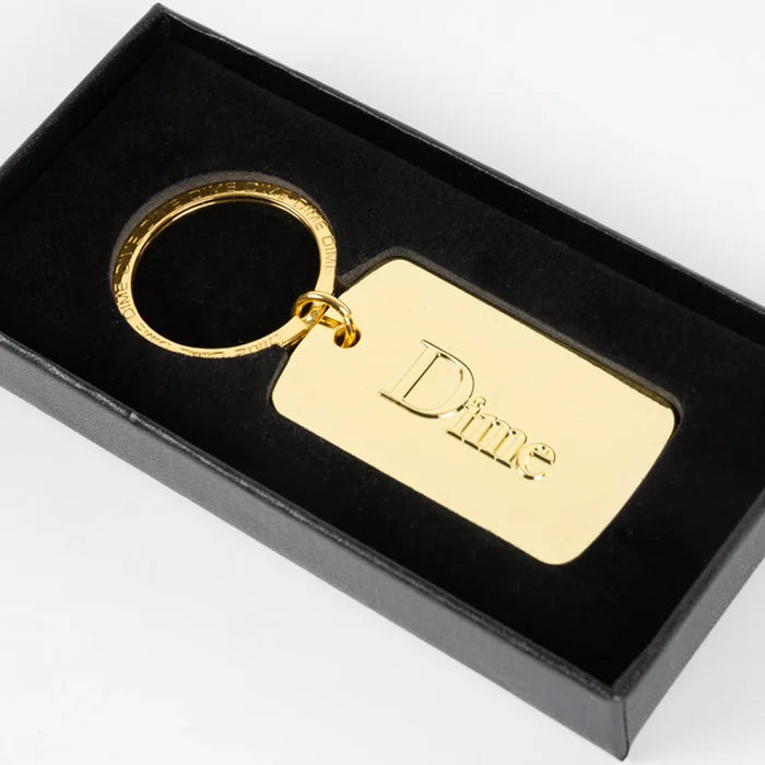 DIME - CLASSIC KEYCHAIN - GOLD