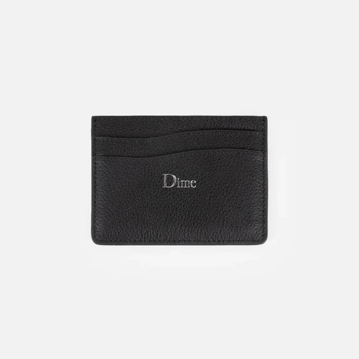 DIME - CLASSIC LEATHER CARDHOLDER - BLACK