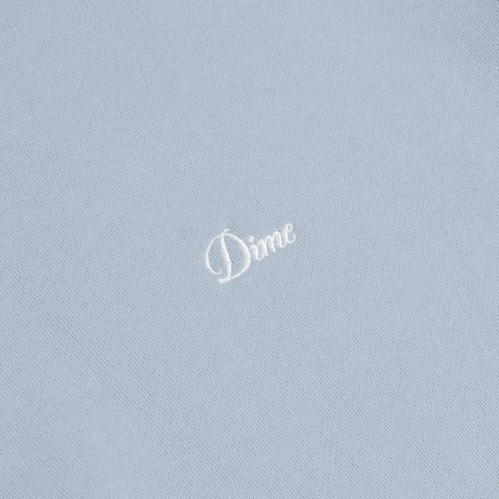 DIME - CURSIVE SMALL LOGO T-SHIRT BLUE FOG