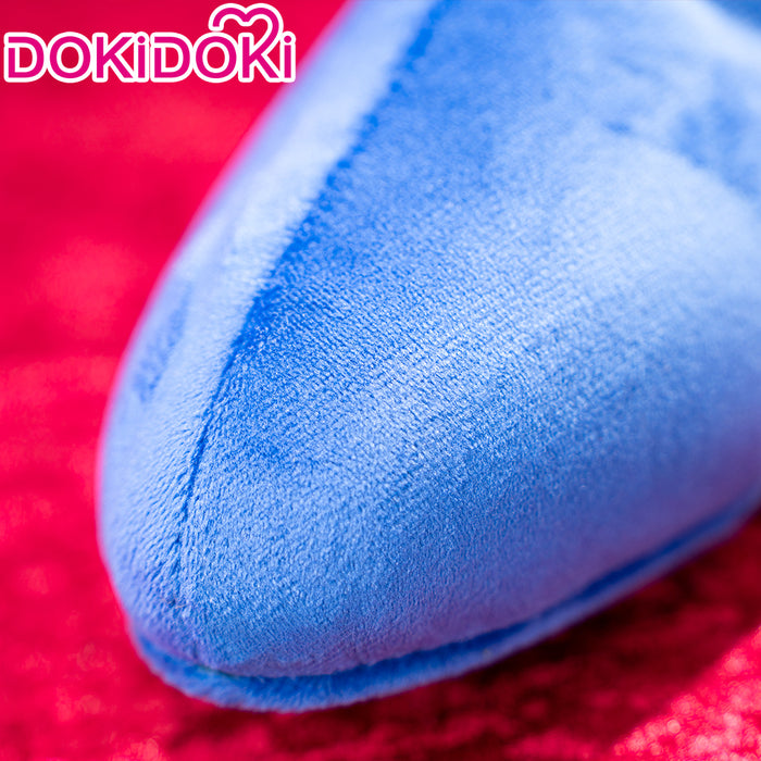 DokiDoki Anime Cosplay Clown Shoes Red Blue