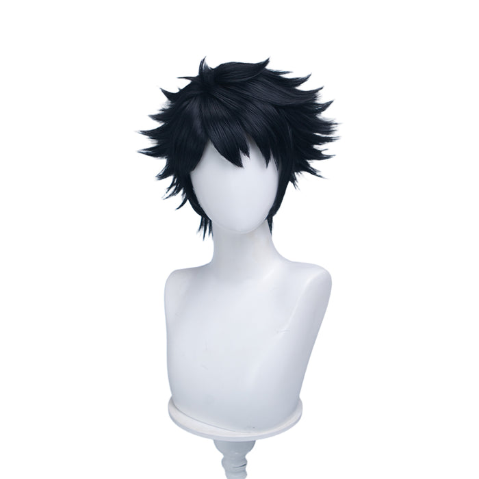 DokiDoki Anime Cosplay Pirate Captain Wig Short Black Hair