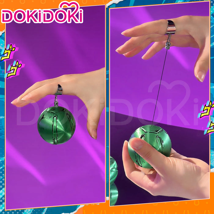 DokiDoki Anime Season 7 Cosplay Steel Balls Green Ball Prop SBR