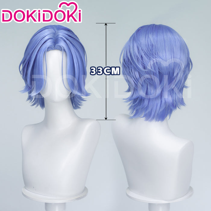 DokiDoki Anime SK8 the Infinity Cosplay Ranga Hasegawa Wig Blue Snow