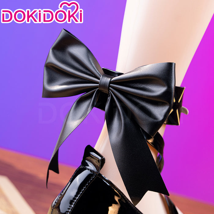 DokiDoki Game Wuthering Waves Cosplay Denia Black Shoes
