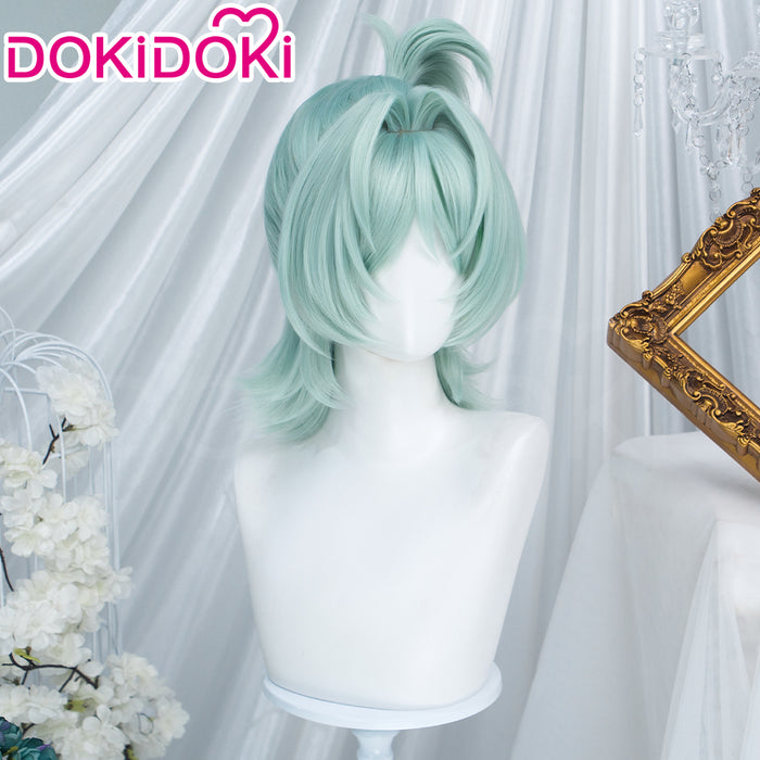 DokiDoki Game Zenless Zone Zero Cosplay Roxy Wig Long Green Hair ZZZ