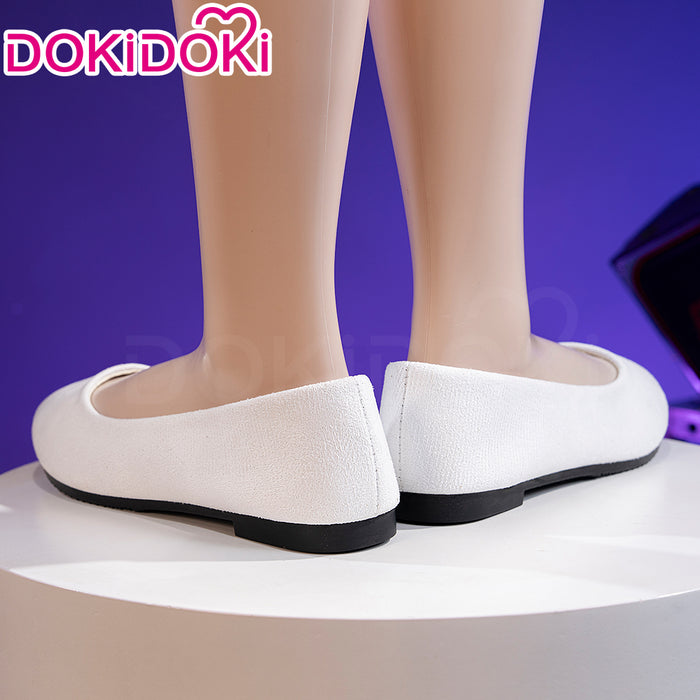 DokiDoki Music Project Cosplay Zombie Idol Shoes White Pink