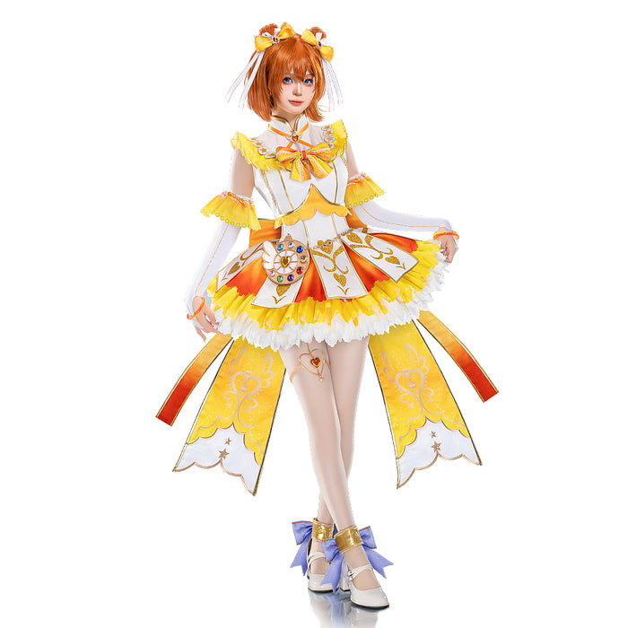 DokiDoki-R Anime LoveLive! School Idol Project Lovelive Cosplay Kosaka Honoka Costume Make-Up Magic