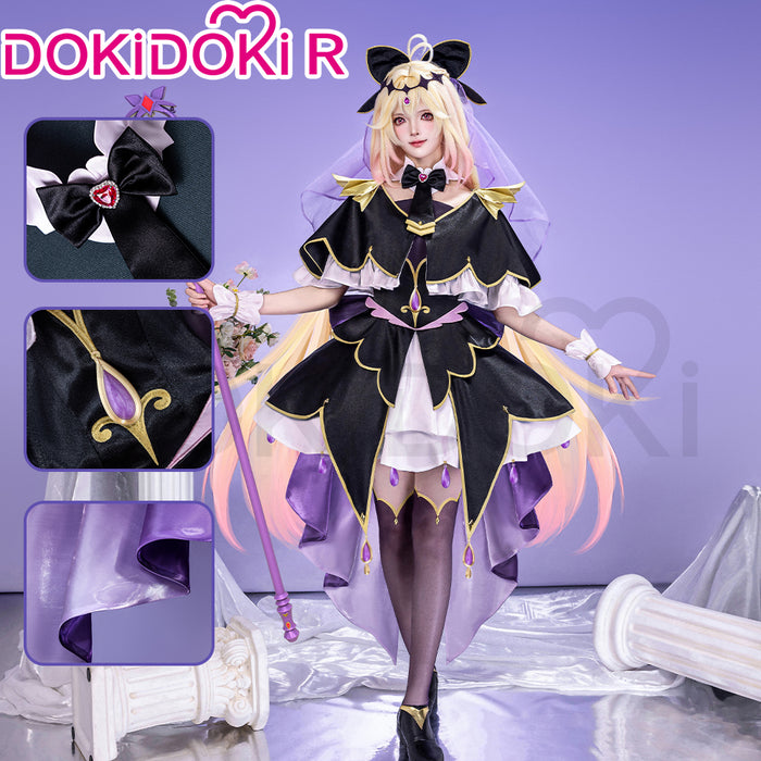 DokiDoki-R Anime Meitantei Pretty Cure! Cosplay Ruruka Moria Costume