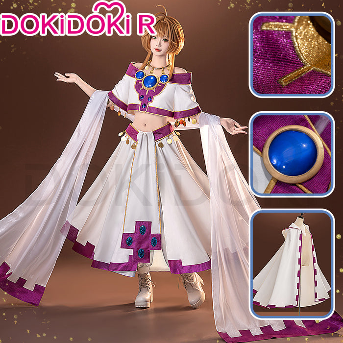 DokiDoki-R Anime Tsubasa: RESERVoir CHRoNiCLE Cosplay Sakura Costume Princess Sakura Card Captor Sakura