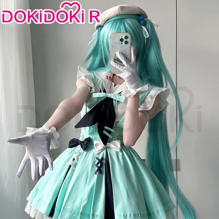 DokiDoki-R Cosplay Costume Mint Green Dress Sailor Suit