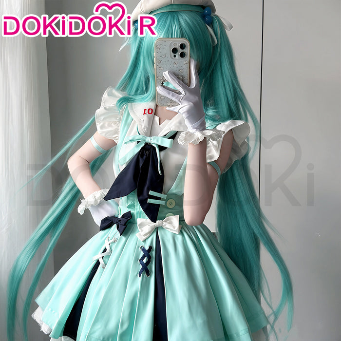 DokiDoki-R Cosplay Costume Mint Green Dress Sailor Suit