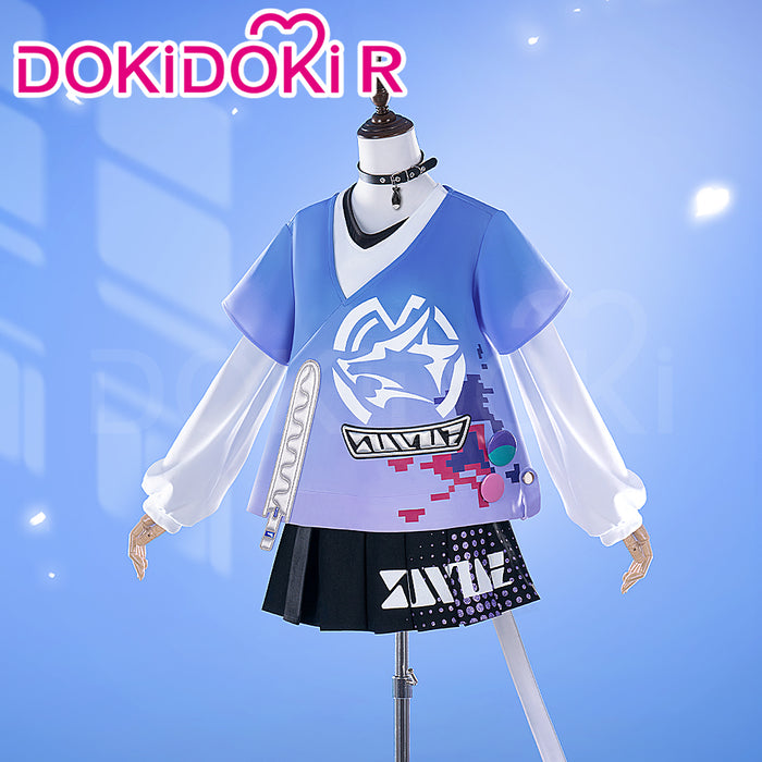 DokiDoki-R Honkai: Star Rail Cosplay Silver Wolf Costume Little Cat Series