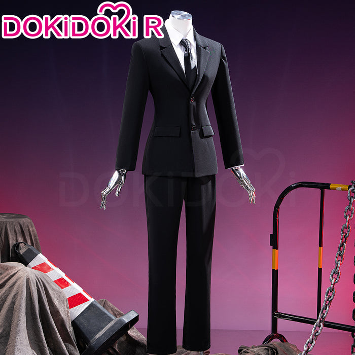 DokiDoki-R Manga Anime Cosplay Costume Suit Uniform Black White Burger Restaurant Assistant Halloween