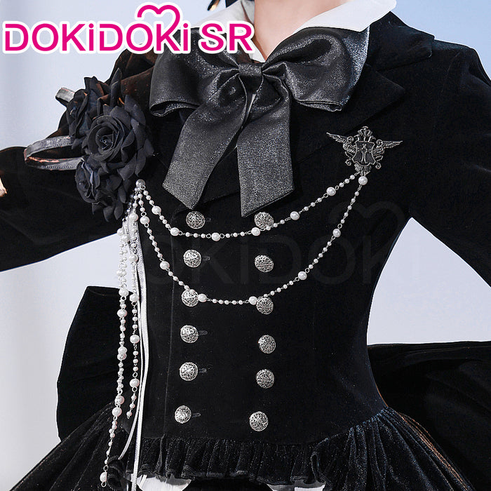 DokiDoki-SR Anime Cosplay Costume Black Box Whiterose