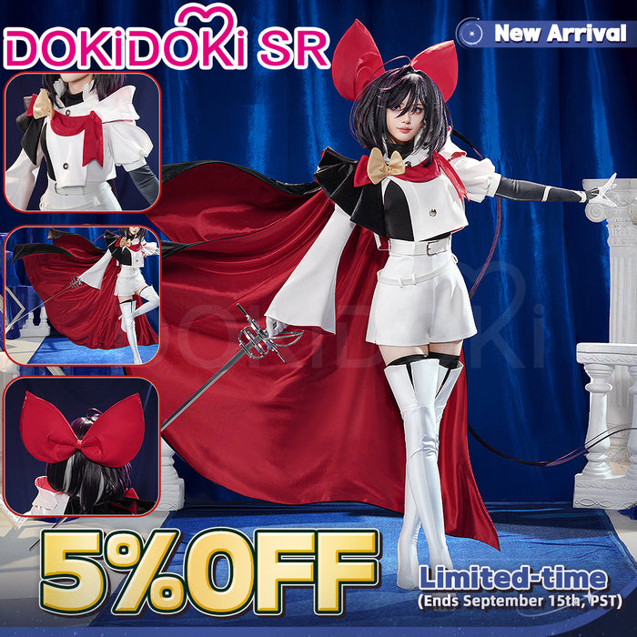DokiDoki-SR Anime The Ribbon Hero Cosplay Sapphire Costume