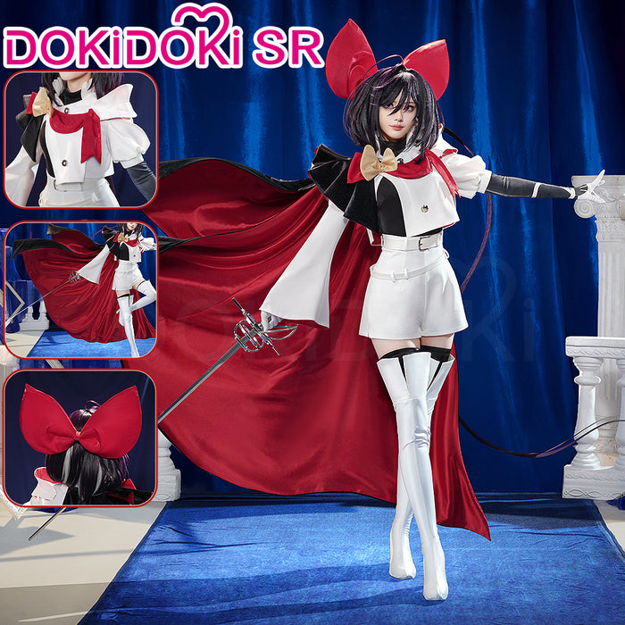 DokiDoki-SR Anime The Ribbon Hero Cosplay Sapphire Costume