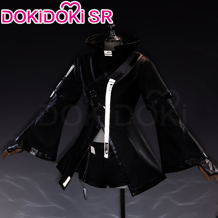 DokiDoki-SR Game Arknights Lapland Cosplay Costume Black