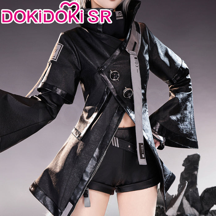 DokiDoki-SR Game Arknights Lapland Cosplay Costume Black