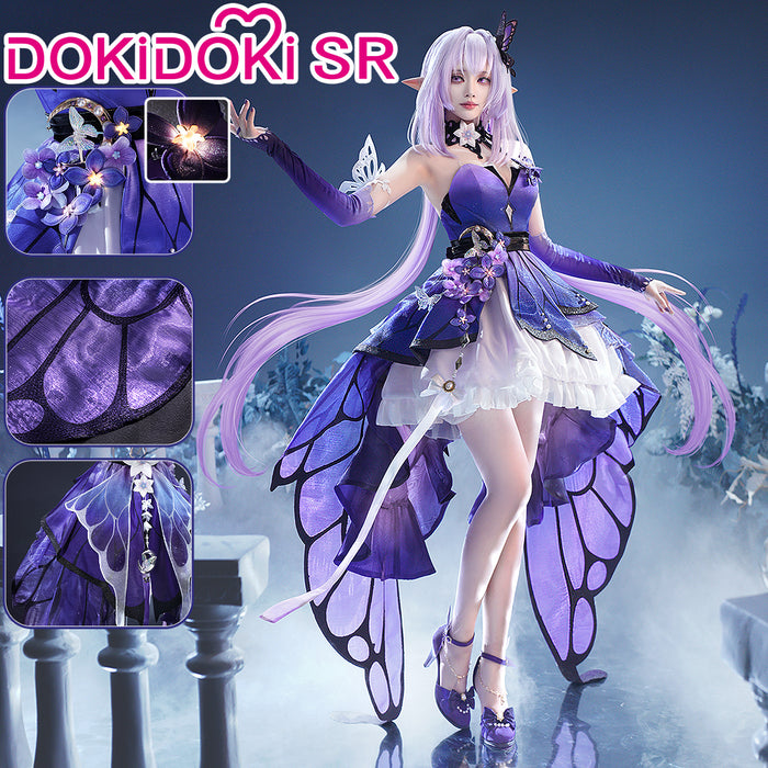 DokiDoki-SR Game Honkai: Star Rail Cosplay Castorice Costume Gossamer Flutter