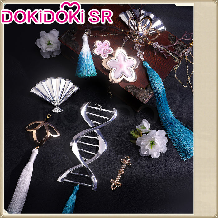 DokiDoki-SR Game Honkai: Star Rail Cosplay Ruan Mei Costume Plumfall Melody Doujin Ruanmei