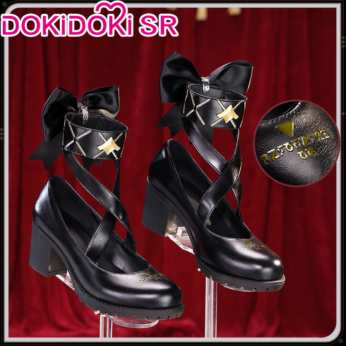 DokiDoki-SR Game Wuthering Waves Cosplay Denia Black Shoes