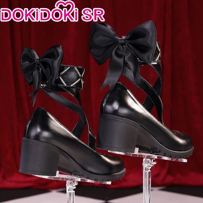 DokiDoki-SR Game Wuthering Waves Cosplay Denia Black Shoes