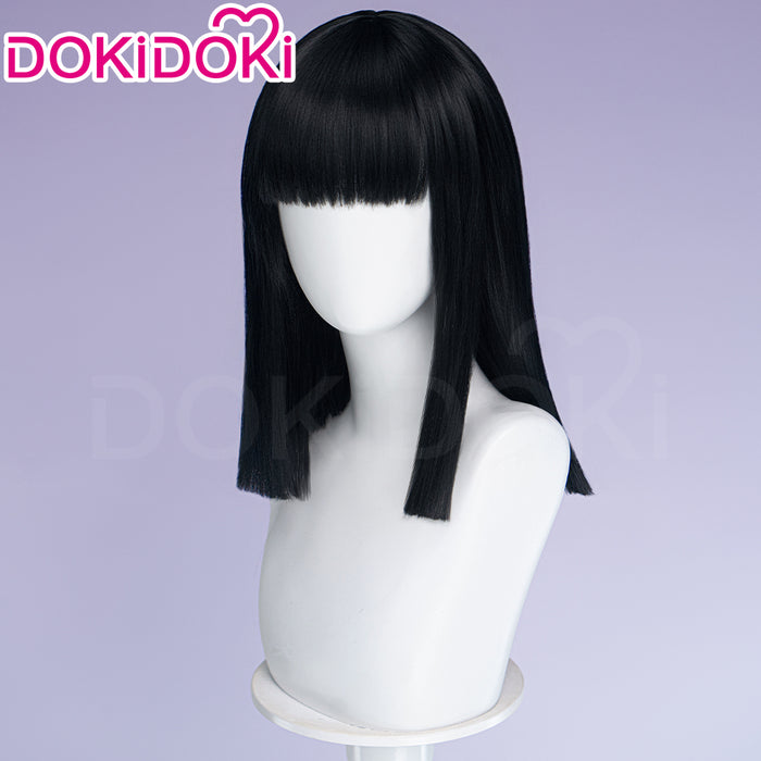 DokiDoki TV Series Cosplay Wig Long Straight Black Hair