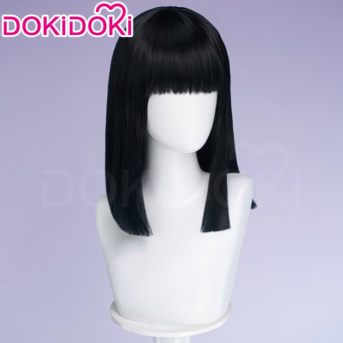 DokiDoki TV Series Cosplay Wig Long Straight Black Hair