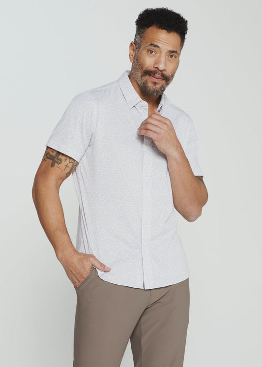 Dorian Short Sleeve Shirt - Sand