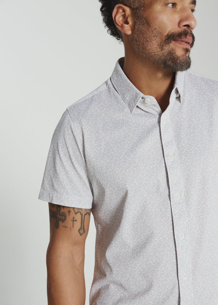 Dorian Short Sleeve Shirt - Sand
