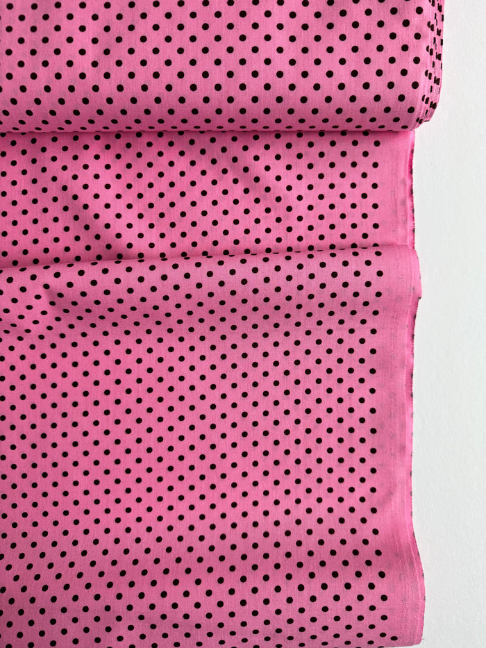 Dots A Lot - Pink with Brown Dot - Sevenberry