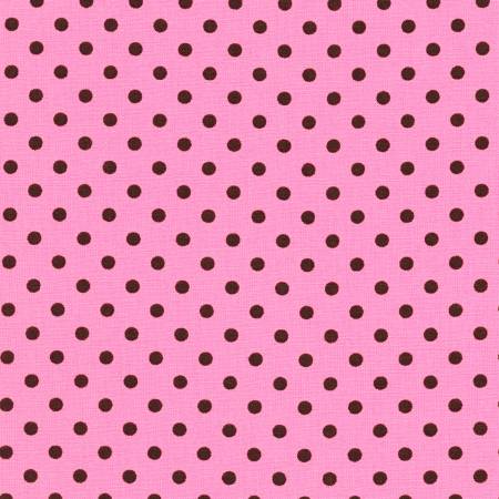 Dots A Lot - Pink with Brown Dot - Sevenberry
