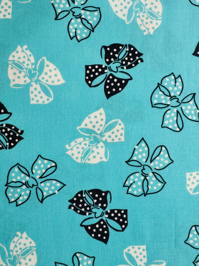 Dotty Ribbon - Blue - June - MomNSon