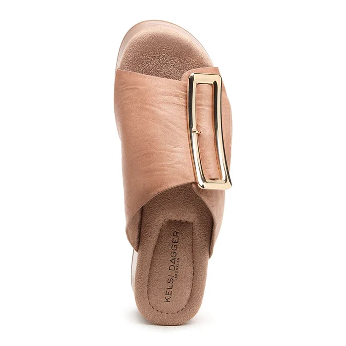 Dover Leather Platform Sandals