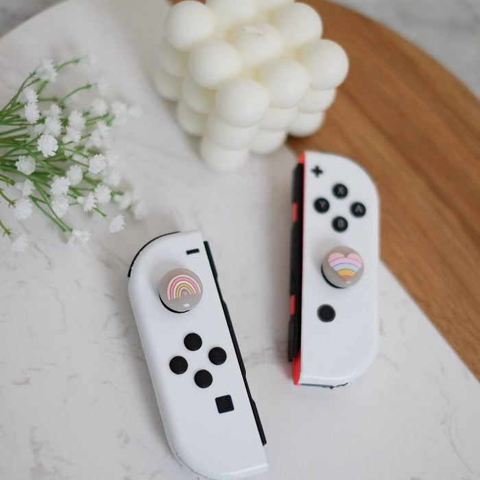 Dreamy Rainbow Nintendo Switch Thumb Grips