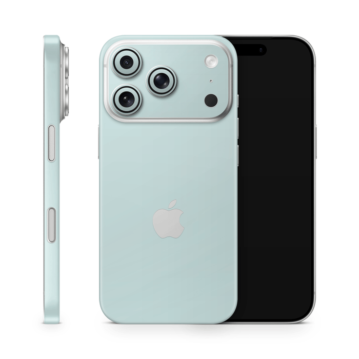 Dusty Blue Apple iPhone Decal Skins