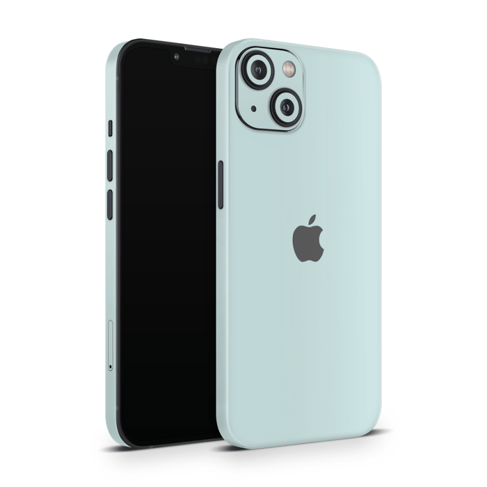 Dusty Blue Apple iPhone Decal Skins