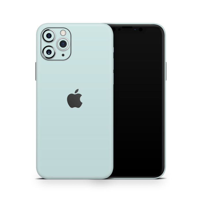 Dusty Blue Apple iPhone Decal Skins