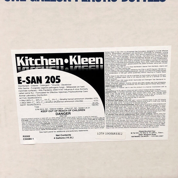 E-SAN 205 SANITIZER / DISINFECTANT